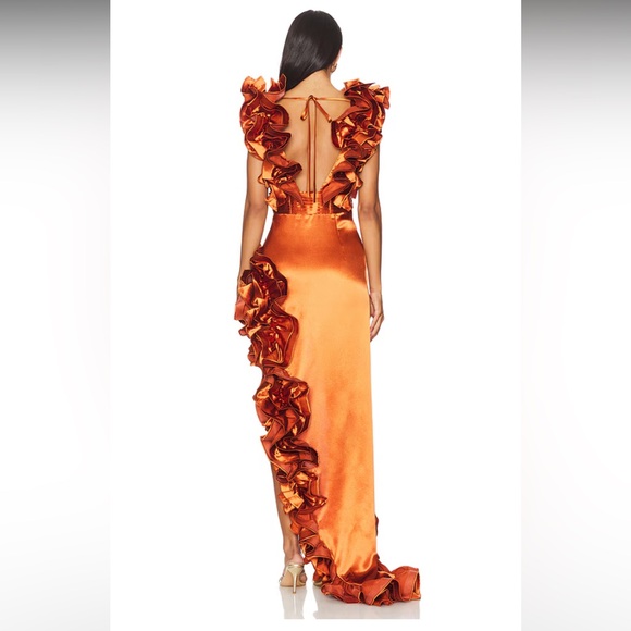 Bronx and Banco x REVOLVE Aurora Gown in Copper in size XS. - Picture 2 of 6
